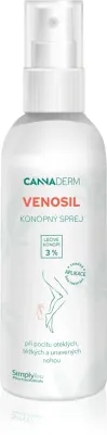 Cannaderm Venosil cannabis spray - Спрей для ног с активным конопляным, 150 мл