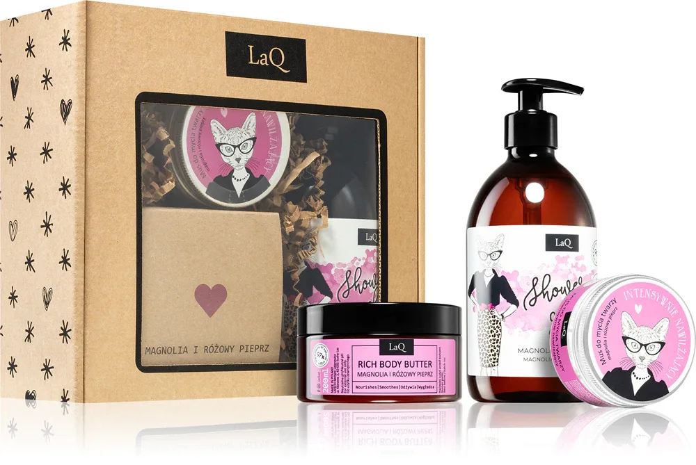 LaQ Kitten Magnolia - Подарочный набор для идеального внешнего вида