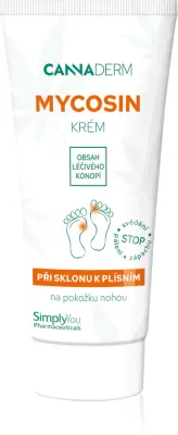 Cannaderm Mycosin - Активный крем с конопляным маслом, 30 г