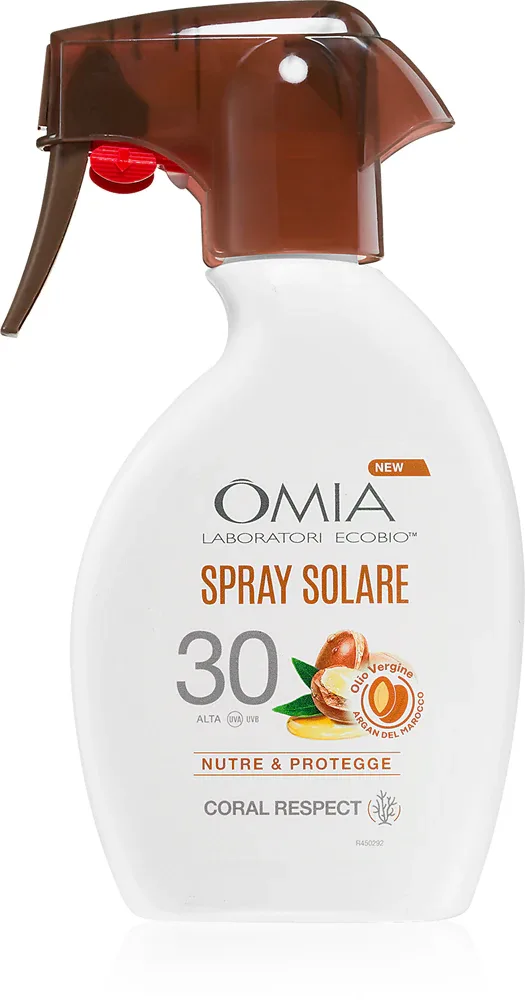 Omia Laboratories Argan del Marocco - Солнцезащитный спрей SPF 30, 200 мл