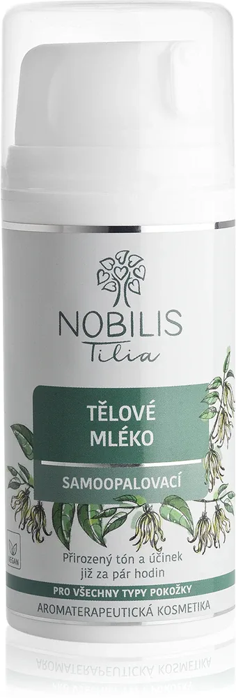 Nobilis Tilia Body & Face - Молочко для автозагара, 100 мл