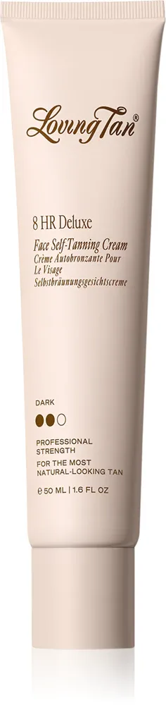Loving Tan Deluxe Face Tan - Самозагар для лица, 50 мл, оттенок Dark