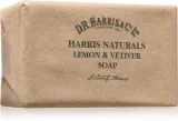 D.R. Harris Harris Naturals Soap Lemon & Vetiver - Натуральное мыло в кубике, 200 г — фото 1