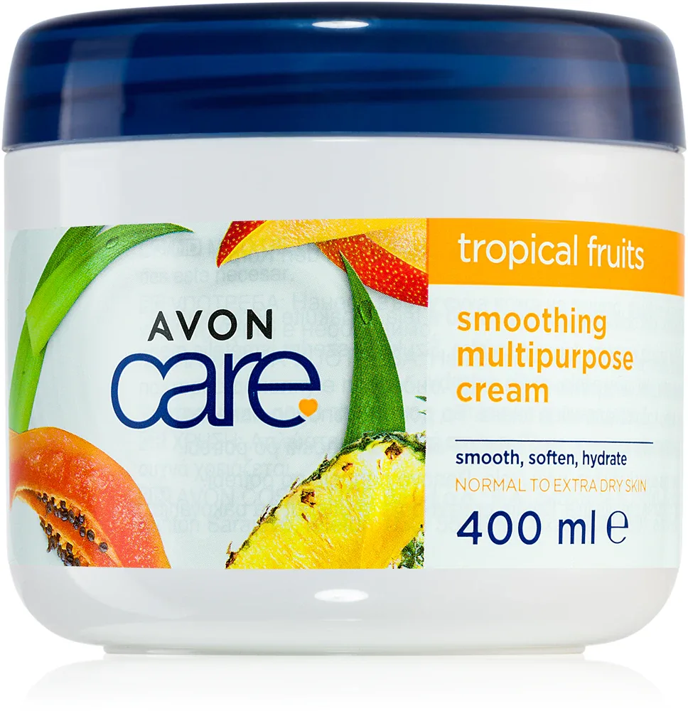 Крем для тела Avon Care Tropical Fruits увлажняющий, питательный, 400 мл