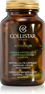 Collistar Attivi Puri Anticellulite Caffeine+Escin - Капсулы с кофеином от целлюлита, 14 шт