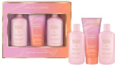 Baylis & Harding Jojoba, Vanilla & Almond Oil - Подарочный набор для женщин с маслом миндаля