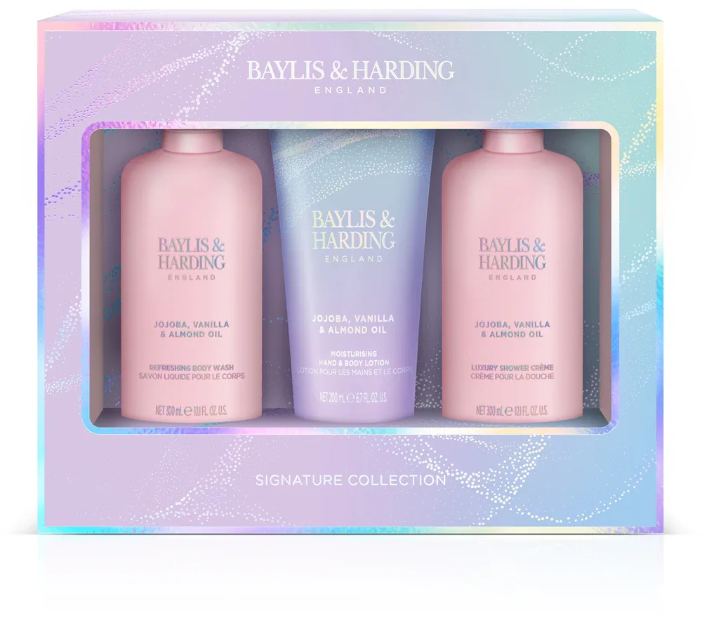 Baylis & Harding Jojoba, Vanilla & Almond Oil - Подарочный набор для женщин с маслом миндаля