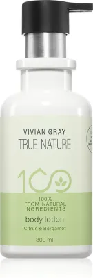 Vivian Gray True Nature Citrus & Bergamot - Питательное молочко для тела, 300 мл