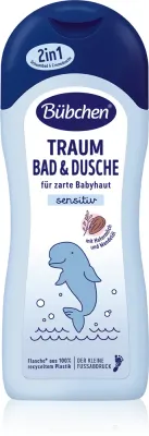 Bübchen Sensitive Good Night Bath - Нежный крем для спокойного сна для детейс рождения, 500 мл