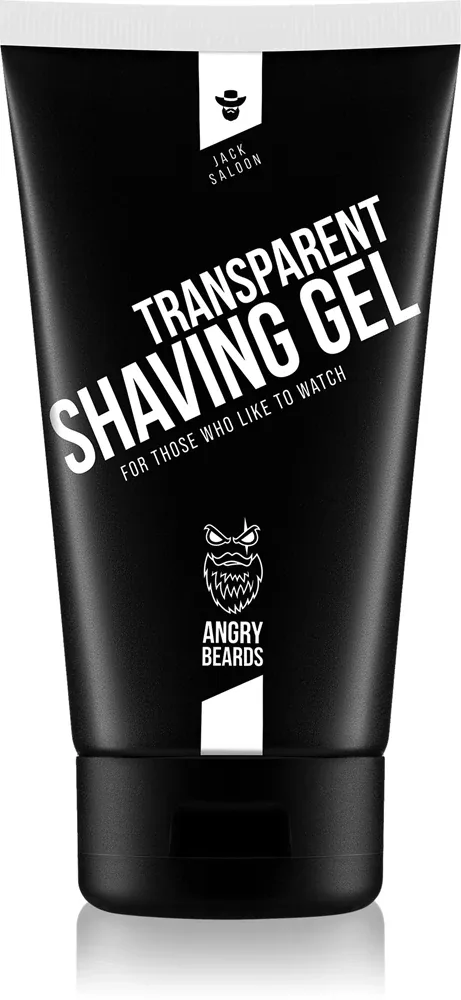 Angry Beards Jack Saloon Transparent - гель для бритья, 150 мл