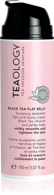 Крем для тела Teaology Body Black Tea Flat Belly Cream моделирующий, против целлюлита, 150 мл
