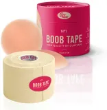 CureTape Boob Tape - Самоклеящийся бюстгальтерный скотч, оттенок Beige — фото 1