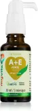 Капли MyVita Witamina A + E (800mcg + 12mg) для зрения и кожи, 30 мл — фото 1
