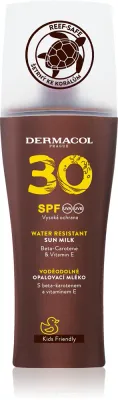 Dermacol Sun Water Resistant - Водостойкое молочко для загара в спрее SPF 30, 200 мл