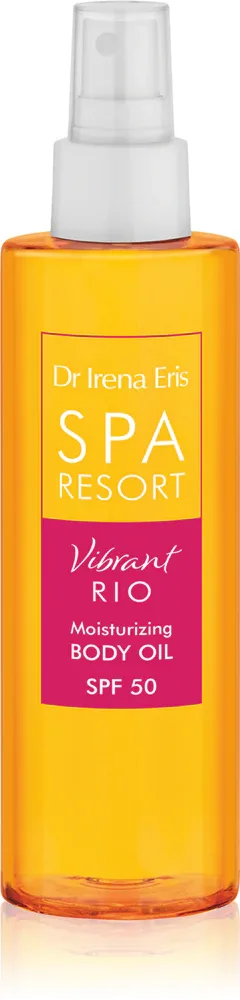 Dr Irena Eris SPA Resort Vibrant Rio - Увлажняющее масло для загара для ухода за кожей SPF 50, 200 мл