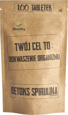 Спирулина Twoj Cel To Spirulina пищевая добавка в таблетках, 100 таблеток