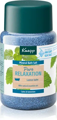 Соль для ванны Kneipp Pure Relaxation с мелиссой и цитронеллой, Lemon Balm 500 г