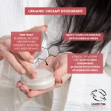 Soaphoria Sensualism Organic Creamy Deodorant - Дезодорант в креме, 50 мл — фото 3
