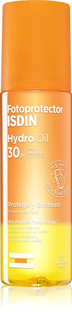 ISDIN Hydro Oil - Солнцезащитный спрей SPF 30, 200 мл