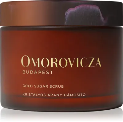 Omorovicza Gold Sugar Scrub - Деликатный сахарный пилинг, бережно очищающий и питающий кожу, 200 мл
