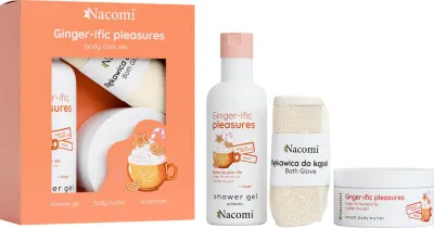 Nacomi Ginger-ific Pleasures - Подарочный набор для тела, 3 шт