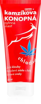 Cemio Kamzík hemp ointment - Мазь с охлаждающим эффектом, 200 мл