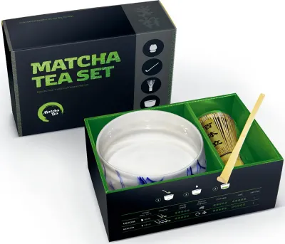 Matcha Tea Matcha Set Hiroki - Подарочный набор для приготовления напитка