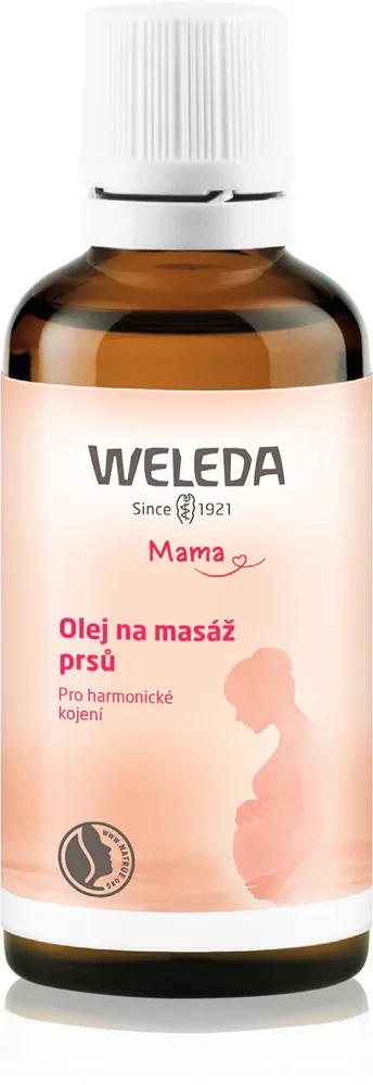 Weleda Mama - Масло для массажа груди, 50 мл