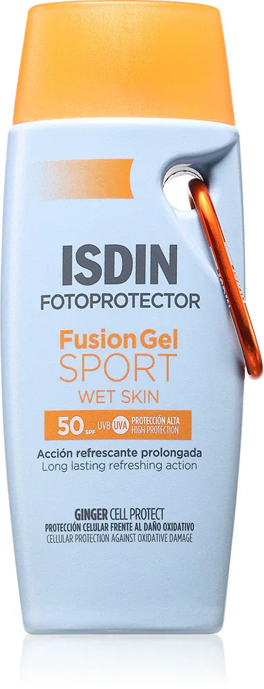 ISDIN Fotoprotector Fusion Gel Sport - Ультралегкий защитный флюид для спортсменов SPF 50, 100 мл