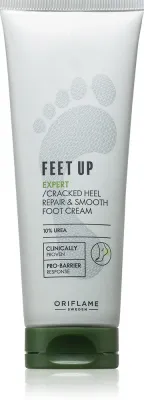 Крем для ног Oriflame Feet Up Expert для потрескавшихся пяток, с мочевиной, 75 мл