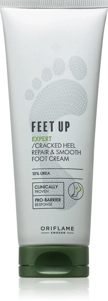 Крем для ног Oriflame Feet Up Expert для потрескавшихся пяток, с мочевиной, 75 мл