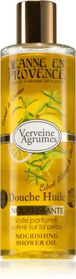 Масло для душа Jeanne en Provence Verveine Agrumes ухаживающее, с ароматом вербены и цитрусов, 250 мл