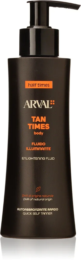 Arval Half Times Tan Times Body - Эмульсия для тела и ног для автозагара, 150 мл