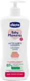 Chicco Baby Moments Sensitive - нежное молочко для тела, 500 мл — фото 1