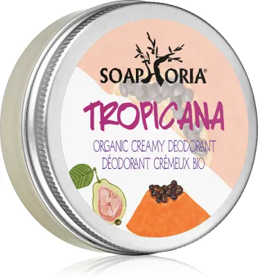 Soaphoria Tropicana Organic Creamy Deodorant - Органический крем-дезодорант, 50 мл