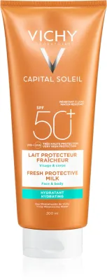 Vichy Capital Soleil - Защитное молочко для тела и лица SPF 50+, 300 мл