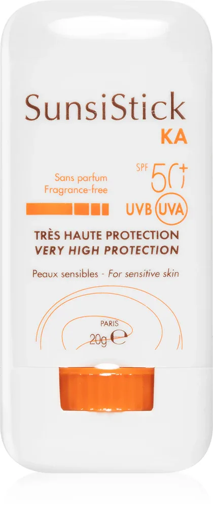 Avene Sun SunsiStick KA - Солнцезащитный стик для чувствительных участков SPF 50+, 20 г