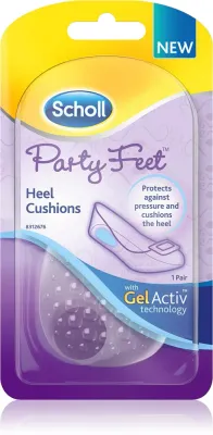 Гелевые подушечки под пятку Scholl GelActiv Party Feet, многоразовые, 1 пара