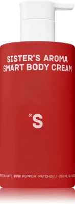 Sister's Aroma Smart Pomegranate - Крем для тела с увлажняющим действием, 250 мл