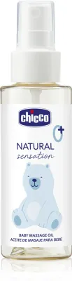 Chicco Natural Sensation Baby - Масло для массажа для детей с рождения 0+, 100 мл