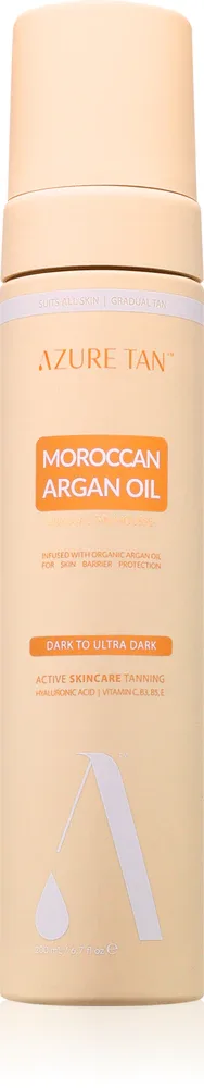 Azure Tan Maroccan Argan Oil - Автозагар: самозагар для тела, 200 мл, оттенок Dark To Ultra Dark