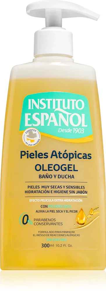 Instituto Español Atopic Skin - Масляный гель для душа, 300 мл