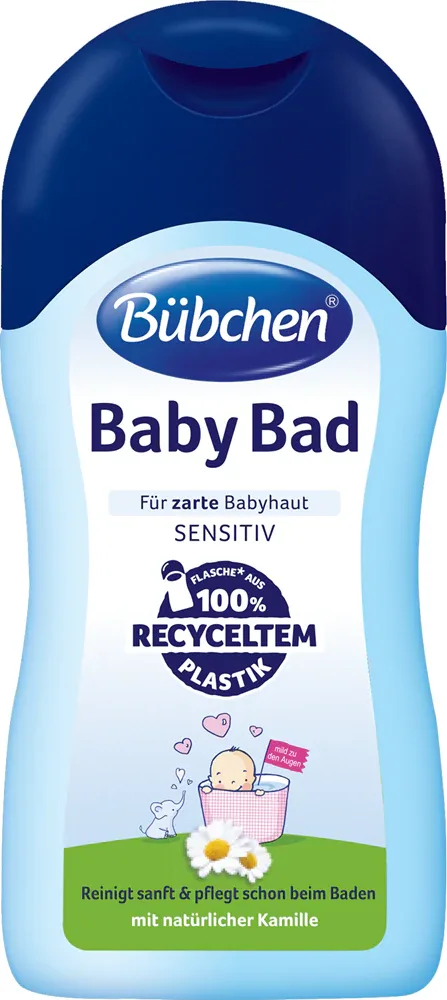 Bübchen Baby - Нежный травяной крем для ванны, 400 мл