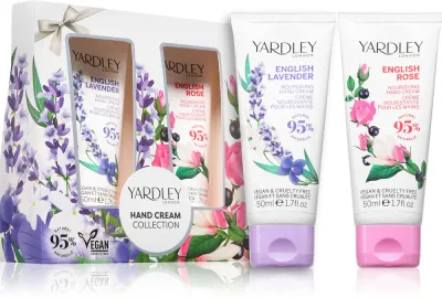 Yardley Hand Cream Collection - Подарочный набор для женщин, 2 мл