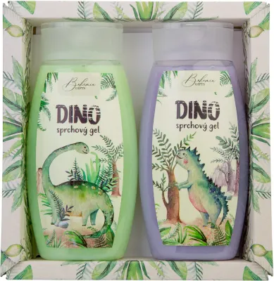 Bohemia Gifts & Cosmetics Dino - Подарочный набор для детей Bohemia Gifts Cosmetics Dino с гелями для душа