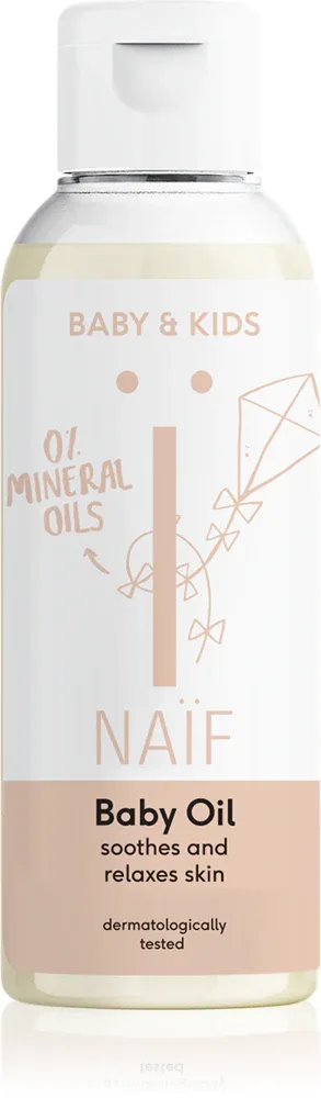 Naif Baby & Kids Baby Oil - Смягчающее масло для детей, 100 мл
