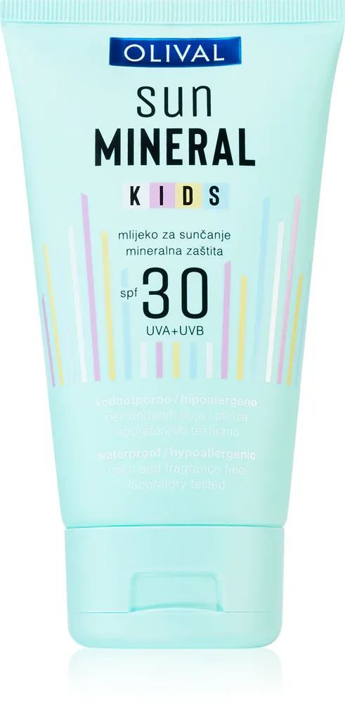 Olival Sun Mineral Kids - Детское молочко для загара SPF 30, 150 мл