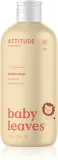 Пена для ванны детская Attitude Baby Leaves Pear Nectar для чувствительной кожи, 473 мл — фото 1