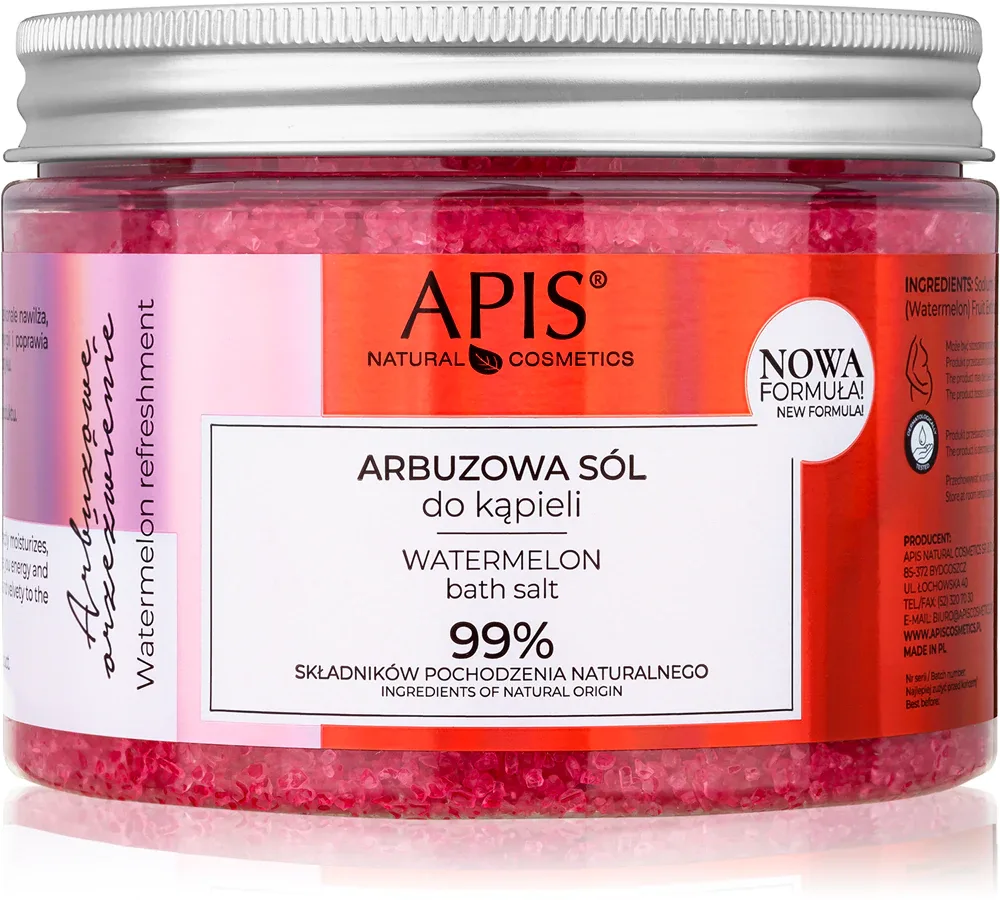 Apis Natural Cosmetics Watermelon Refreshment - Соль для ванны, 650 г