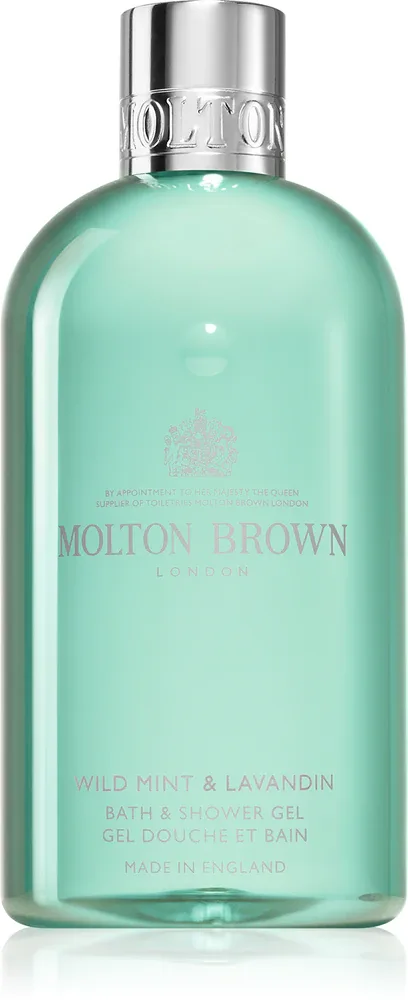 Molton Brown Wild Mint & Lavandin Bath & Shower Gel - Гель для ванны и душа, 300 мл